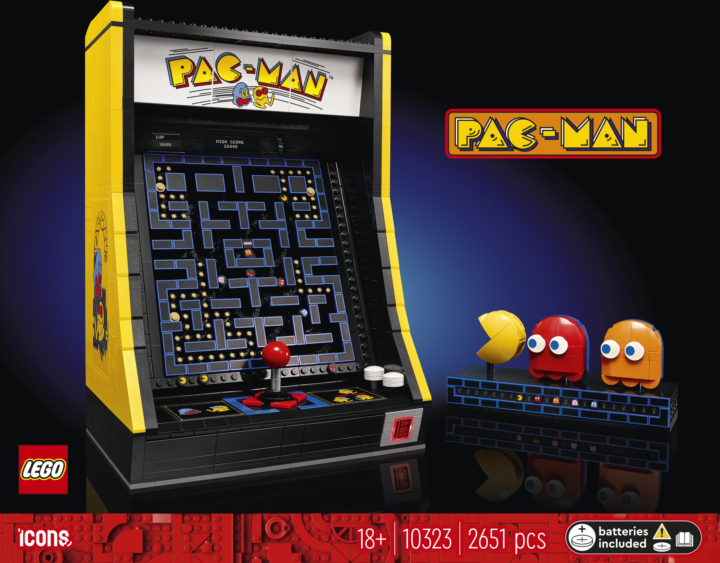 10323 PACMAN Arcade revealed! Brickset